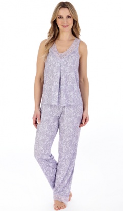 Gaspe V-Neck Sleeveless Pyjamas